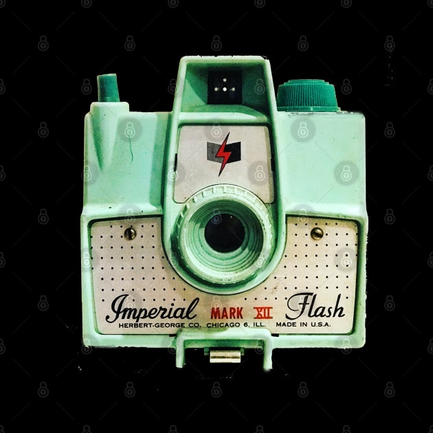 Green Toy Camera / Imperial Flash by wanderingteez