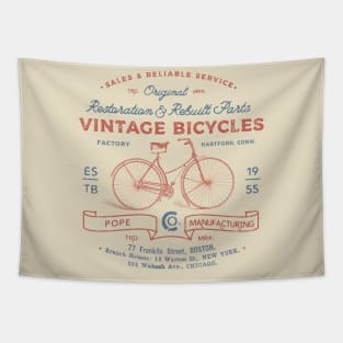 Vintage Bicycles Tapestry