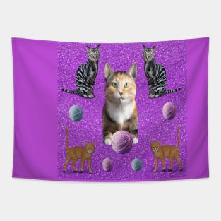 Kitties and Yarn! Tapestry