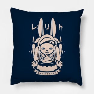 Loporrits Moon Tribe Rabbits Pillow