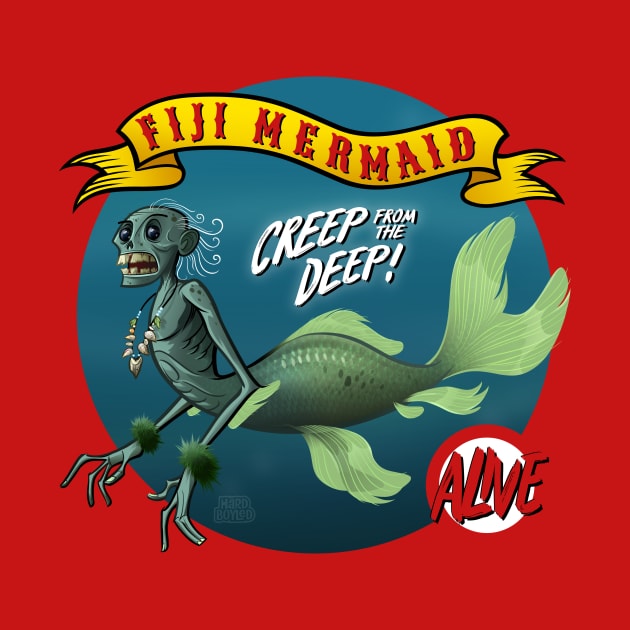 Fiji Mermaid by Hard Boyled