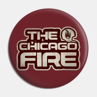 The Chicago Fire Football Pin