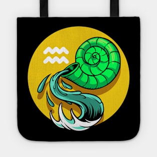 Aquarius Sign Tote