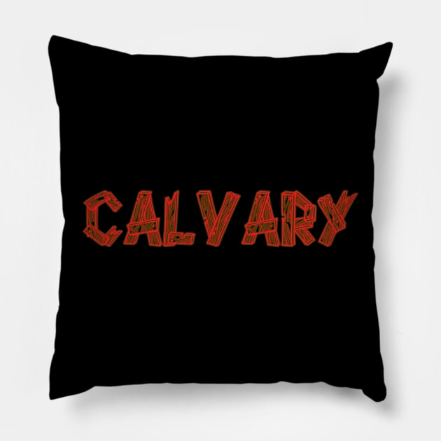 Calvary design Pillow by Z And Z