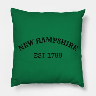 New Hampshire Est 1788 Pillow