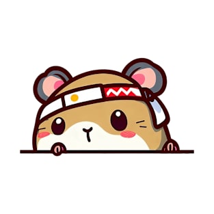 Sneaky japanese hamster so cute T-Shirt