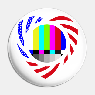 Binger Murican Patriot Flag Series (Heart) Pin