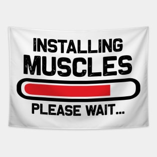 Installing Muscles please wait Tapestry