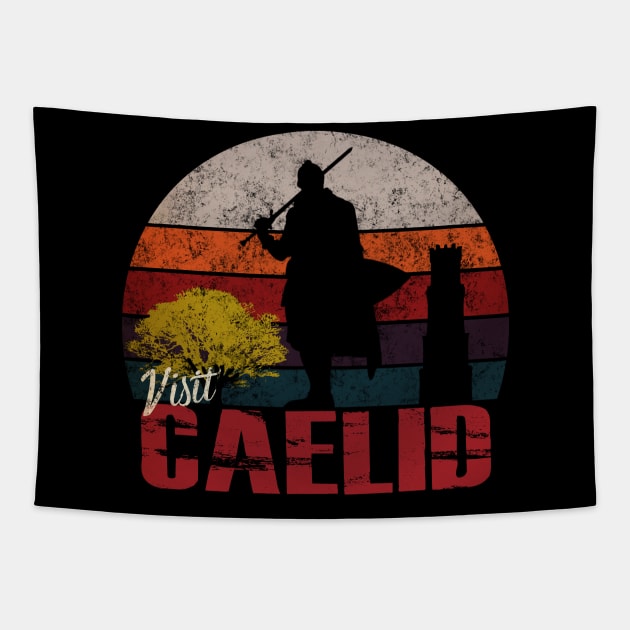 Visit Caelid - Elden Ring Tapestry by Polomaker