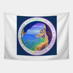 sandy rocks Tapestry