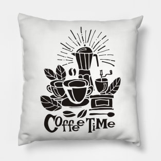 Coffee Time Pillow