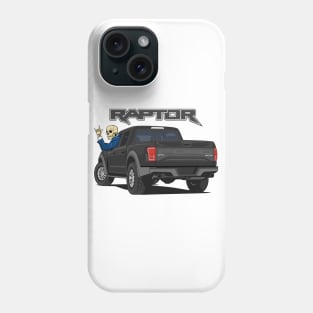 Truck ranger raptor f150 4x4 hand skull metal black Phone Case