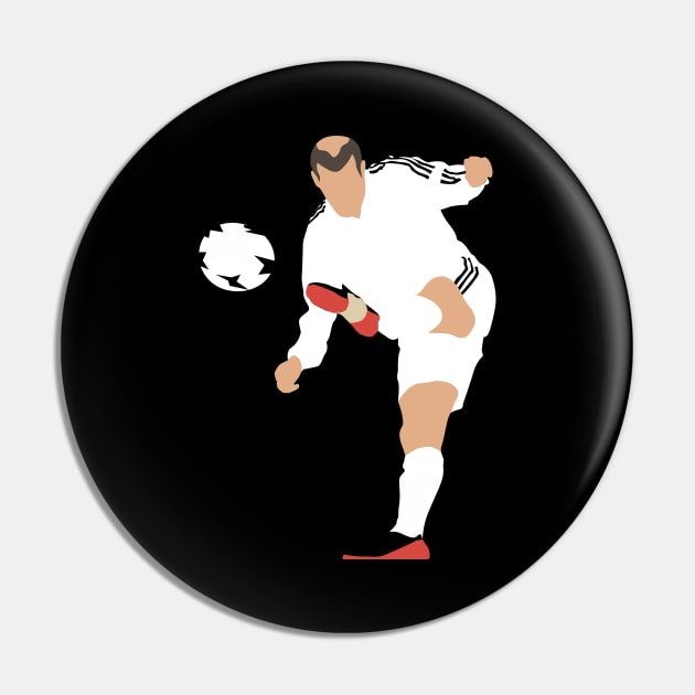 Zidane's Volley Pin by Athilart