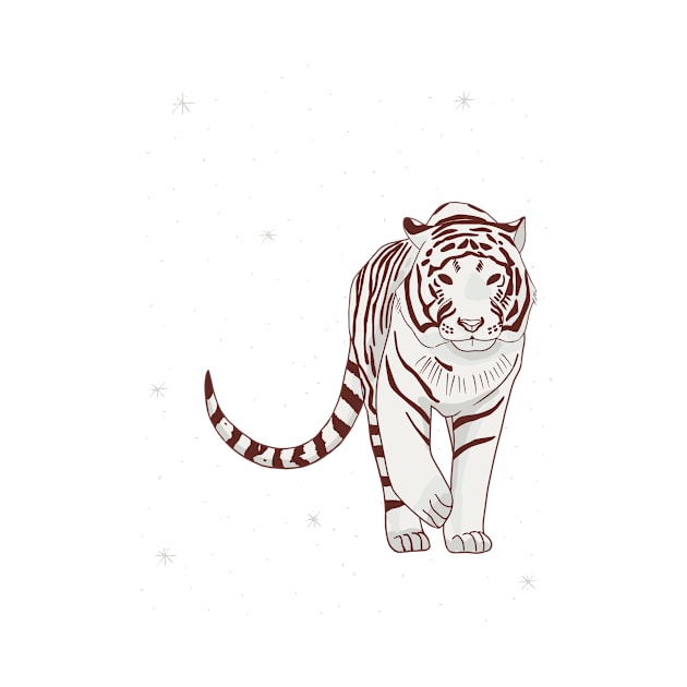 White Tiger by fiorellaannoni