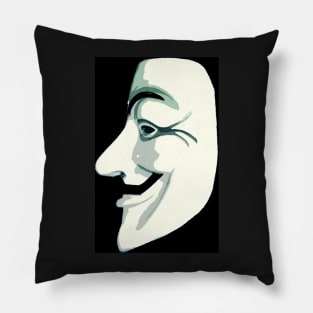 V for art Pillow