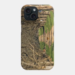 The Long Driveway in Winter Phone Case