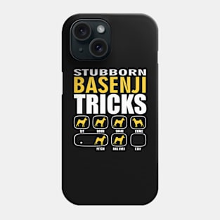 Stubborn Basenji Tricks Phone Case