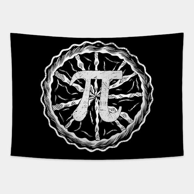 pi or pie Tapestry by Kaine Ability