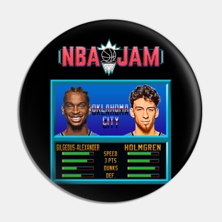 OKC - NBA JAM Pin