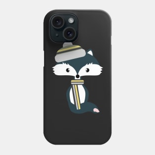 Cute fox ready for winter Phone Case