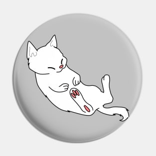 Relaxed Cat Pin