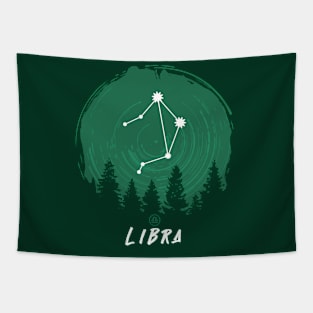 Retro Libra Zodiac Sign Astrology Proud Libra Tapestry