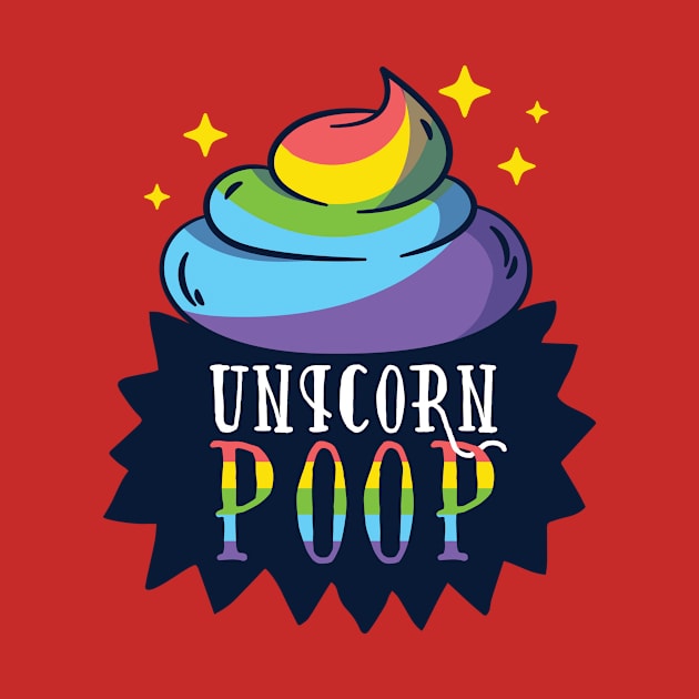 Unicorn Poop Design by LR_Collections