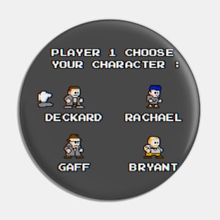 Asplenia Studios "Choose Your Character" (vintage TV) Pin