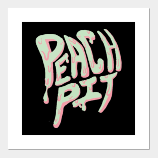 Peach Pit Posters And Art Prints Teepublic