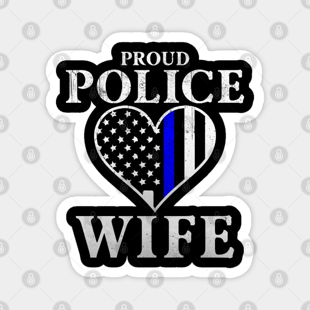 police wife Magnet by UniqueWorld