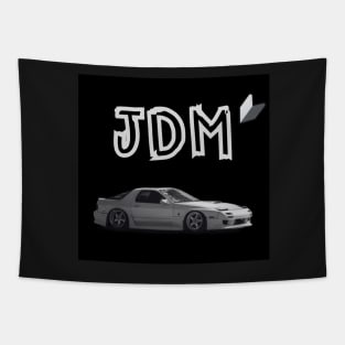 Mazda RX7 FC Retro JDM Design Tapestry