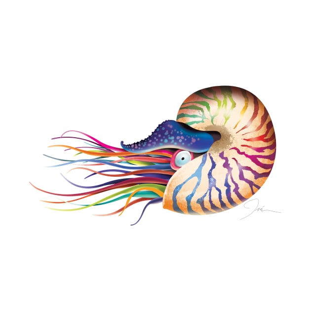 Rare Rainbow Nautilus by TrevorIrvin