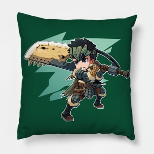 Monster Hunter Chibi Great Sword Pillow