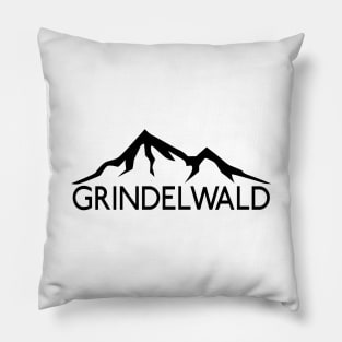 Skiing Grindelwald Switzerland Ski Pillow