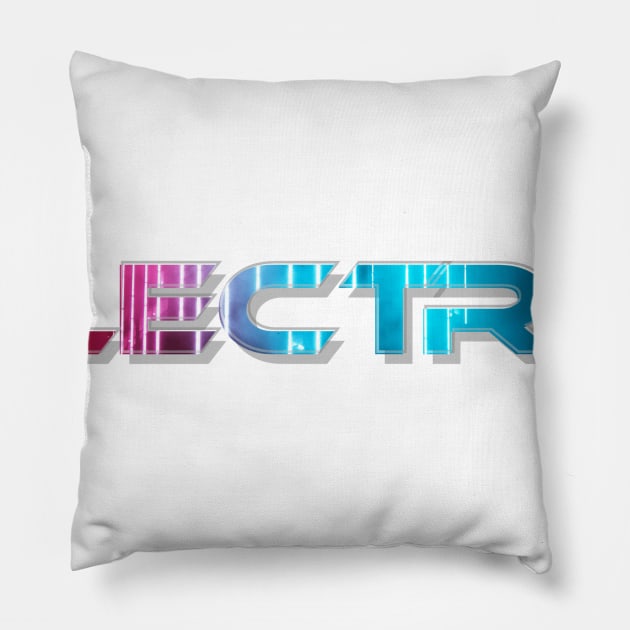 ELECTRO Pillow by afternoontees