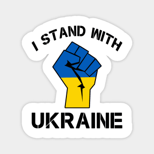 I stand with Ukraine Magnet