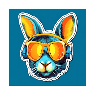 Rabbit Sticker for Smartphones Hoodies Tshirts Wallart T-Shirt