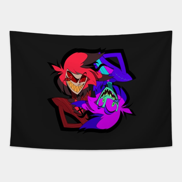 Alastor Tapestry by CreepyChara