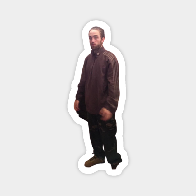 Robert Pattinson Patinson Brown Kitchen Sticker - Robert ...