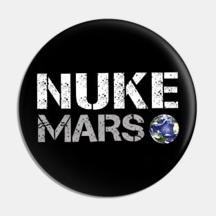 NUKE MARS Shirt Nuke Mars Pin