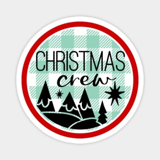 CHRISTMAS CREW, FAMILY CHRISTMAS Magnet