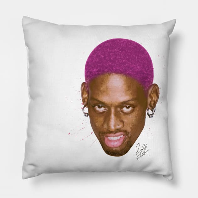 Rodman Pillow by Juantamad