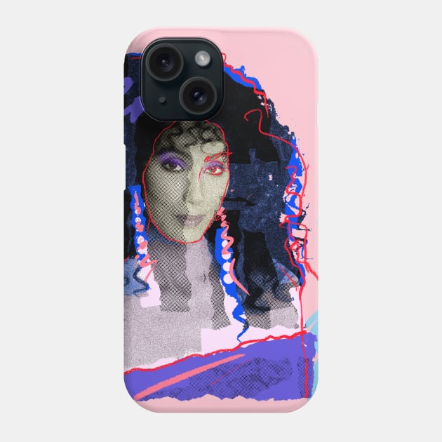 CHER 80S RETRO STYLE Phone Case by DISCO DISCO MX