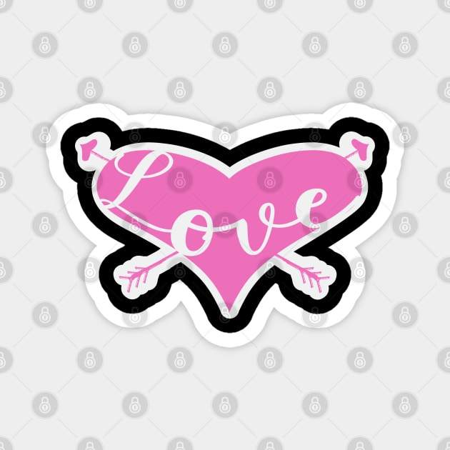 Love is Love Pink Magnet by Design_Lawrence