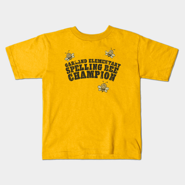 champion t shirt kids yellow