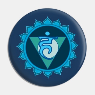 Vishudha or Throat Chakra Pin