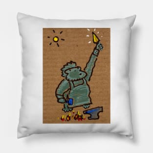 Vulcan Ape Painting Pillow