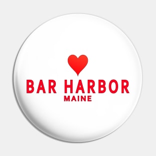 Bar Harbor Maine Pin