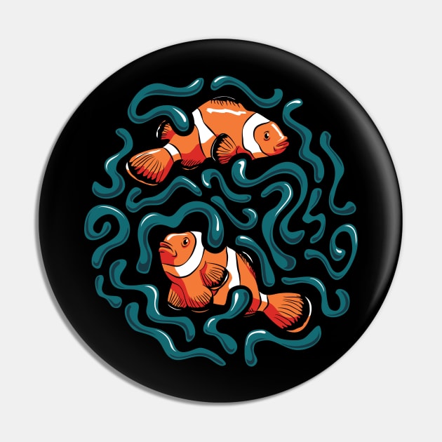 Underwater Circus Pin by StephenHartman