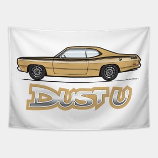 Dust U Gold Tapestry